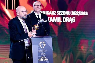 Wyróżnienie specjalne dziennikarz sezonu 2022/2023: Kamil Drąg