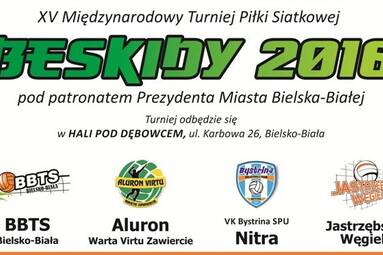 Jastrzębski Węgiel i BBTS Bielsko-Biała w finale XV Międzynarodowego Turnieju Siatkarskiego Beskidy 2016