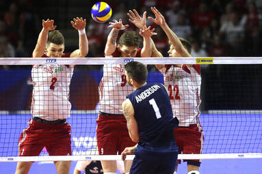 Final Six Ligi Narodów: Polska - USA 0:3