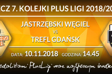 W sobotę Jastrzębski Węgiel podejmuje Trefl Gdańsk