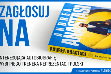 Autobiografia Andrei Anastasiego nominowana w plebiscycie na Sportową Książkę Roku