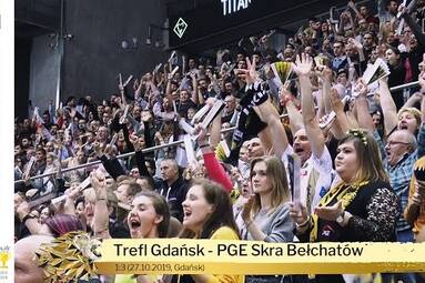 5500 kibiców na inaugurację! Kulisy starcia #gdańskichlwów z PGE Skrą | Trefl Gdańsk