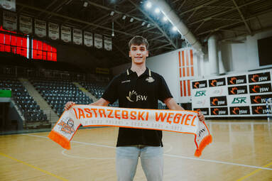 18-letni libero w pierwszej drużynie Jastrzębskiego Węgla