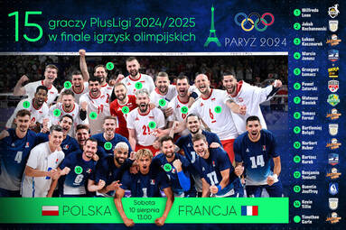 Olimpijski mecz o złoto wewnętrzną bitwą graczy z PlusLigi? Aż 15 siatkarzy z finału zagra w polskiej lidze sezonu 2024/2025!