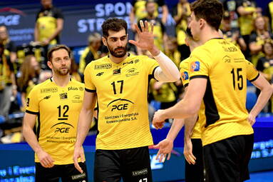 PGE GiEK SKRA Bełchatów wygrywa u siebie z GKS Katowice 3:1 [ZDJĘCIA]